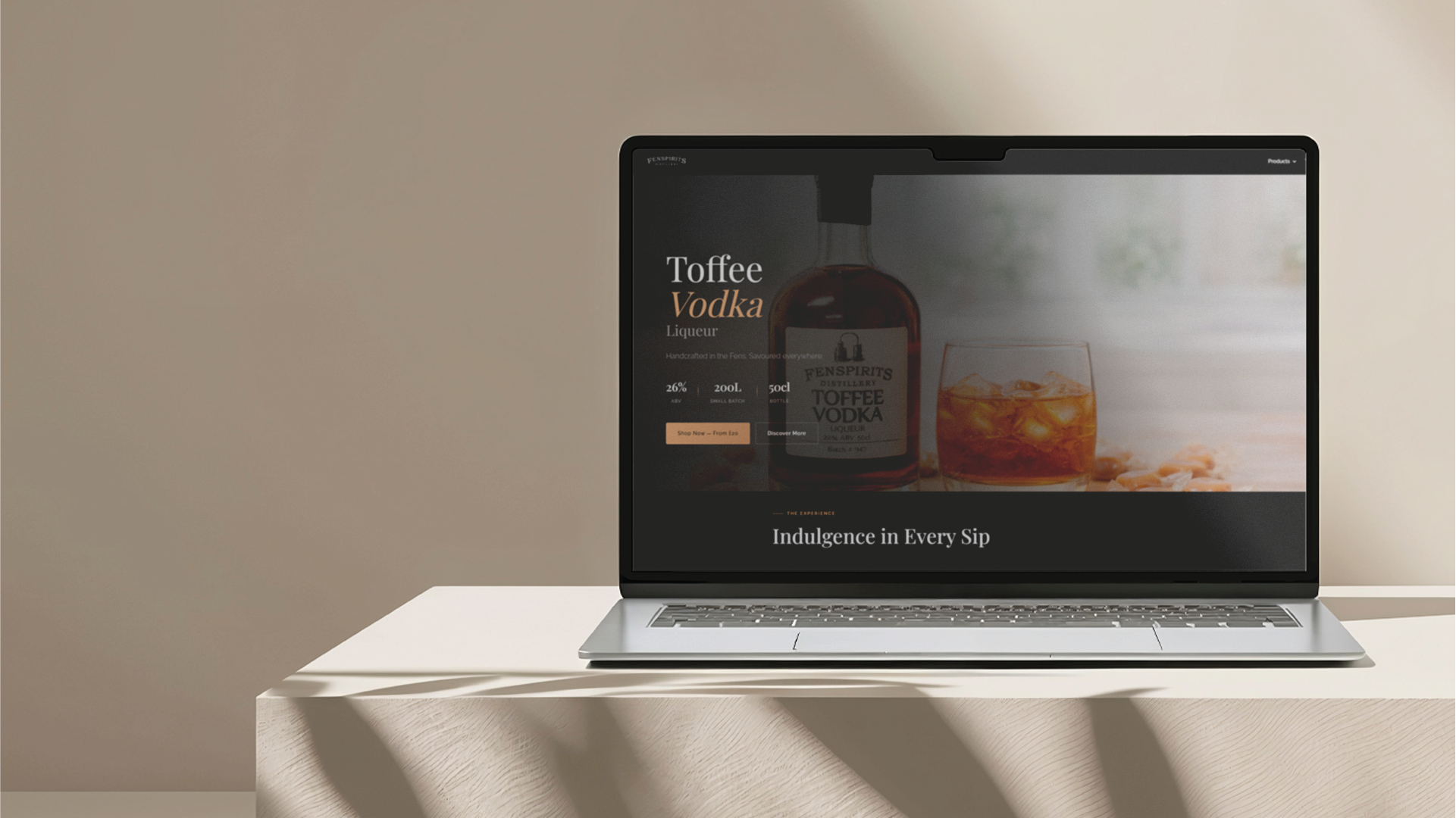 Custom web design by Elendil Studio