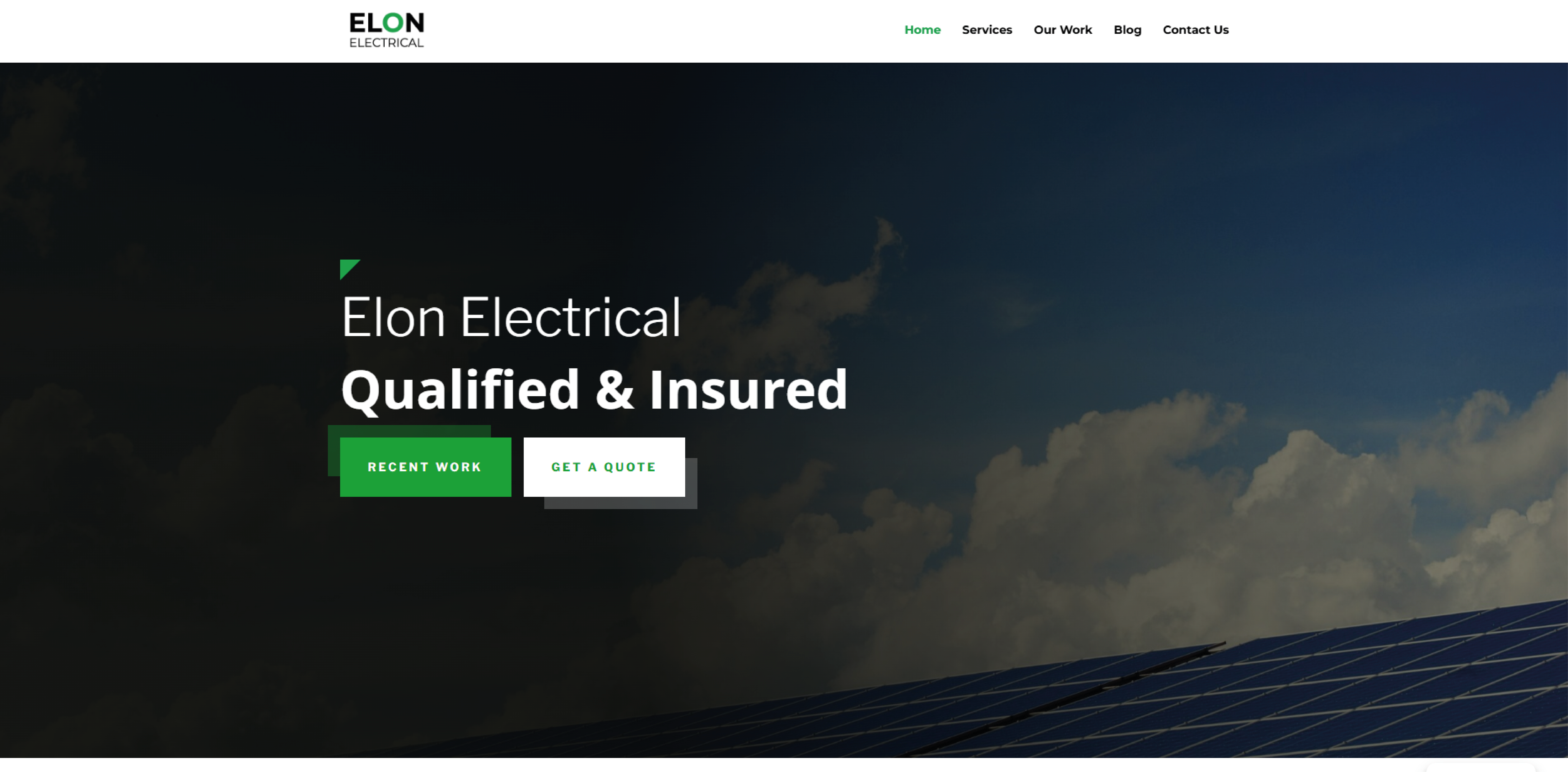 Elon Electrical - New Website