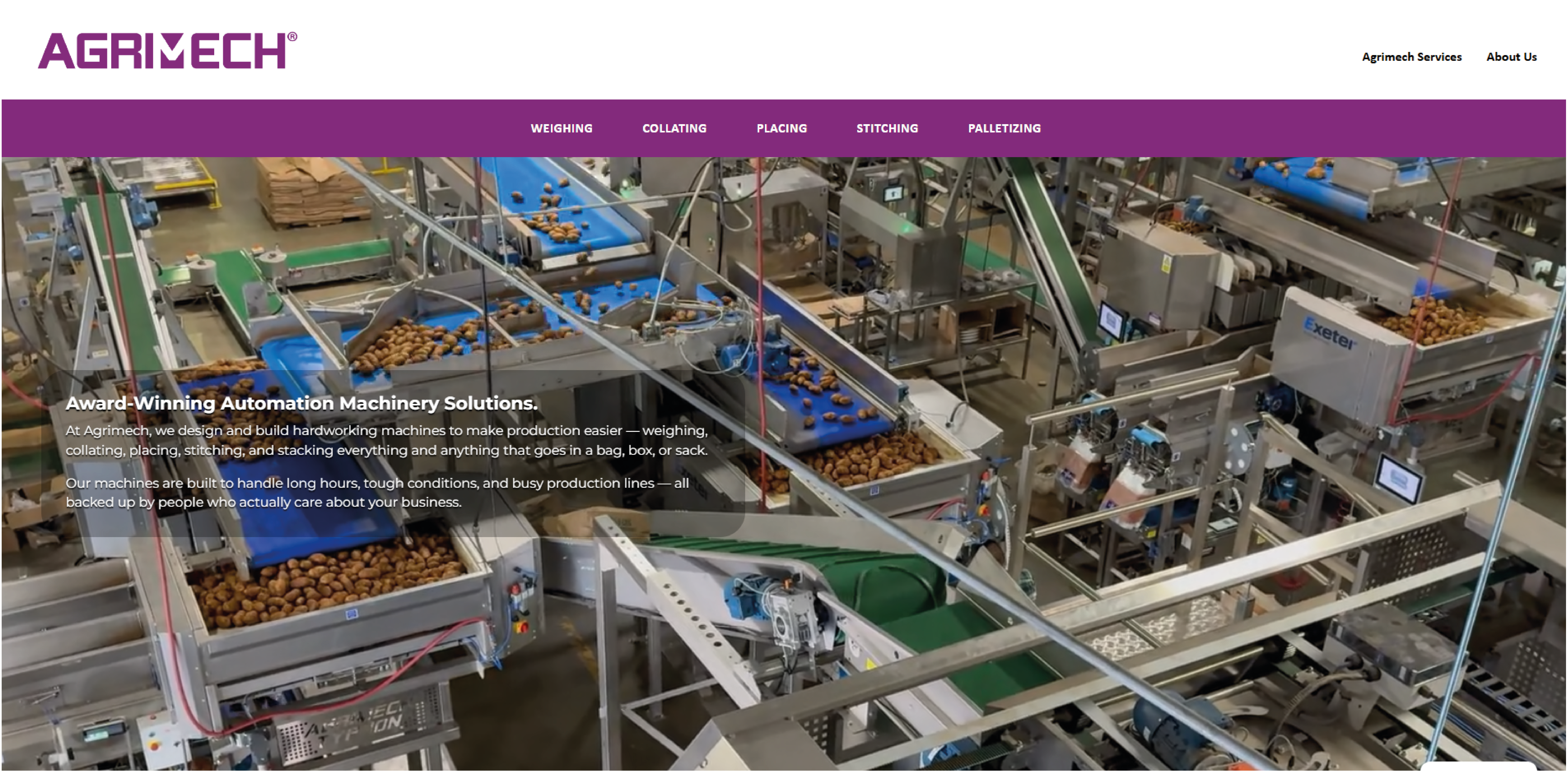 Agrimech - Website Revamp