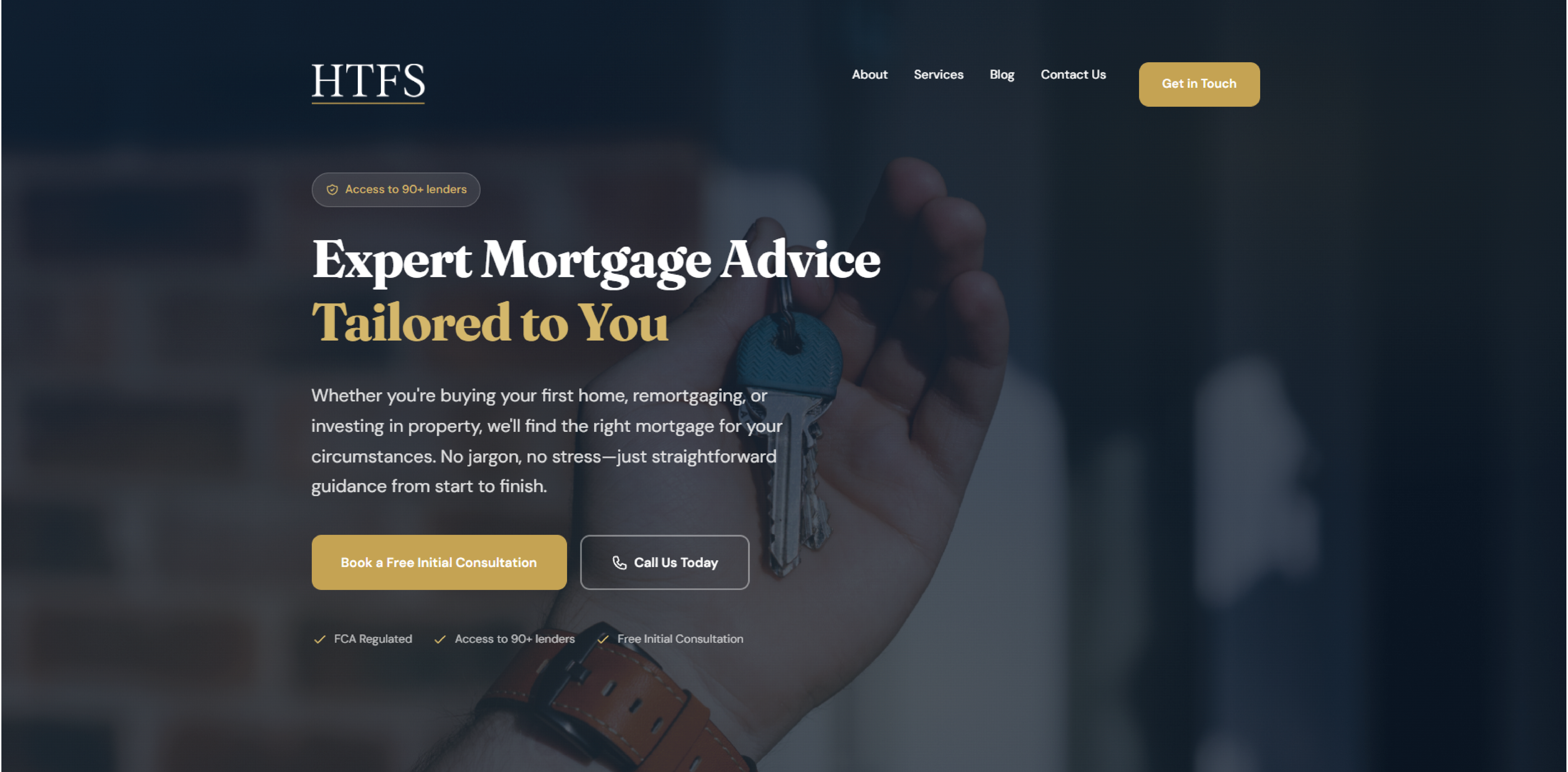Harry Tancred Financial Services - New Website