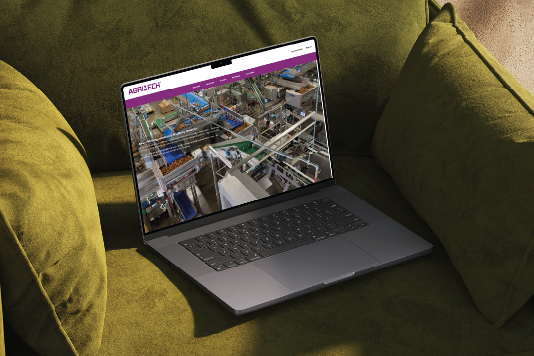 Agrimech website designed by Elendil Studio