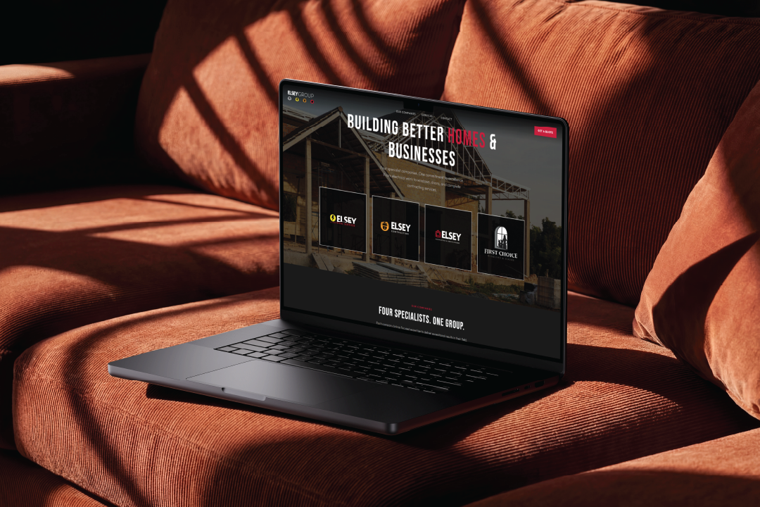 The Elsey Group website designed by Elendil Studio